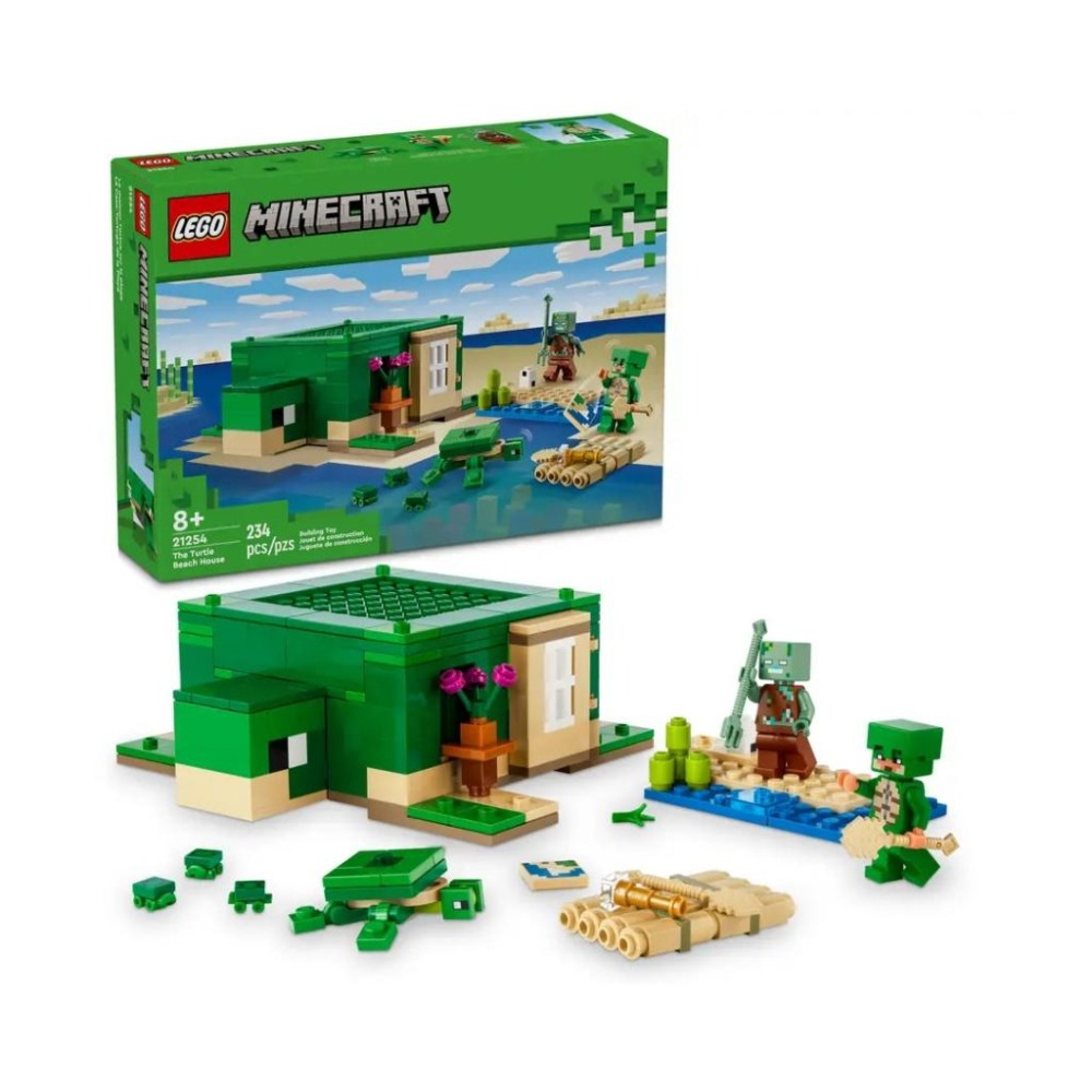 【磚星球】樂高 LEGO 21254 當個創世神 海龜海灘別墅 The Turtle Beach House-細節圖2