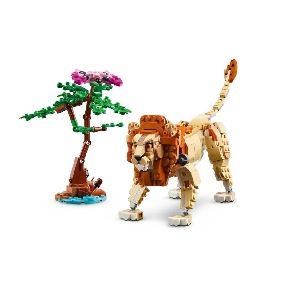 【磚星球】樂高 LEGO 31150 創意三合一系列 野生動物園動物 Wild Safari Animals-細節圖3