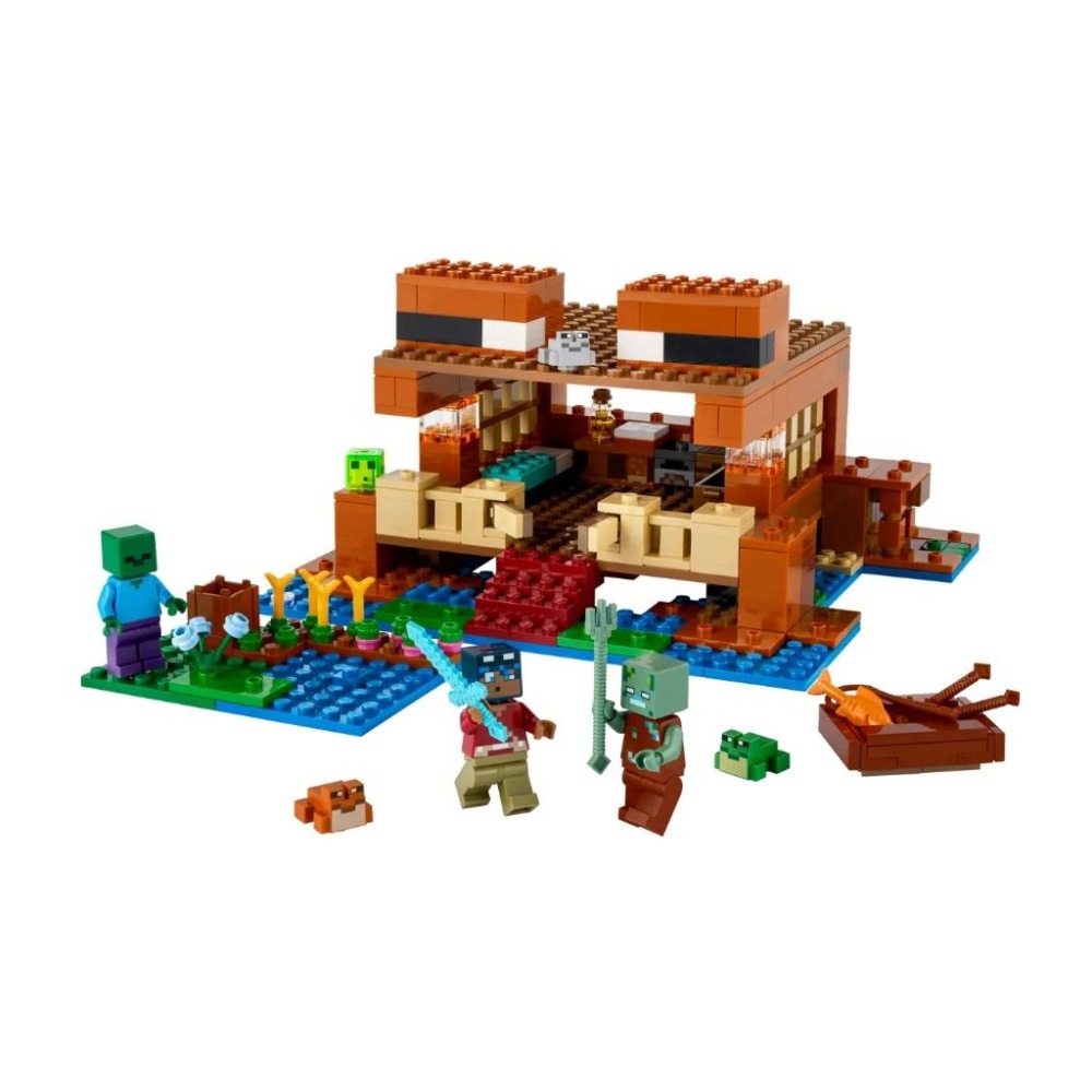 【磚星球】樂高 LEGO 21256 當個創世神 The Frog House The Frog House-細節圖3