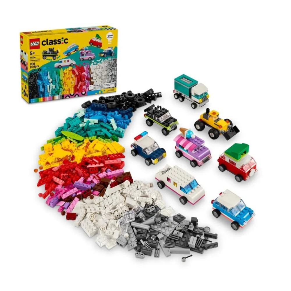 【磚星球】樂高 LEGO 11036 經典系列 創意車輛 Creative Vehicles-細節圖2
