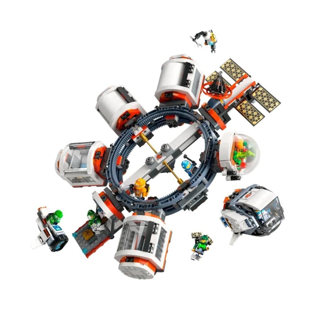 【磚星球】樂高 LEGO 60433 城市系列 太空站 Modular Space Station-細節圖3