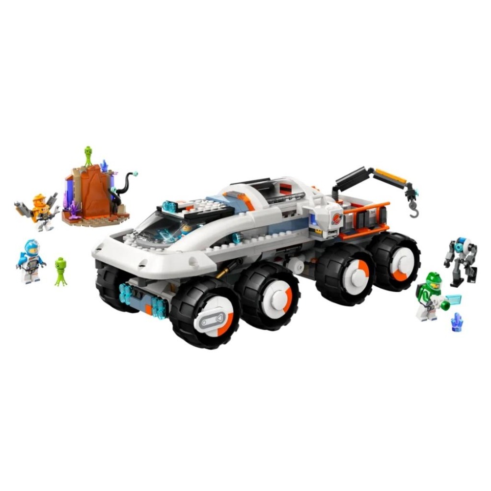 【磚星球】樂高 LEGO 60432 城市系列 指揮探測車和起重裝載機 Rover&Crane Loader-細節圖3