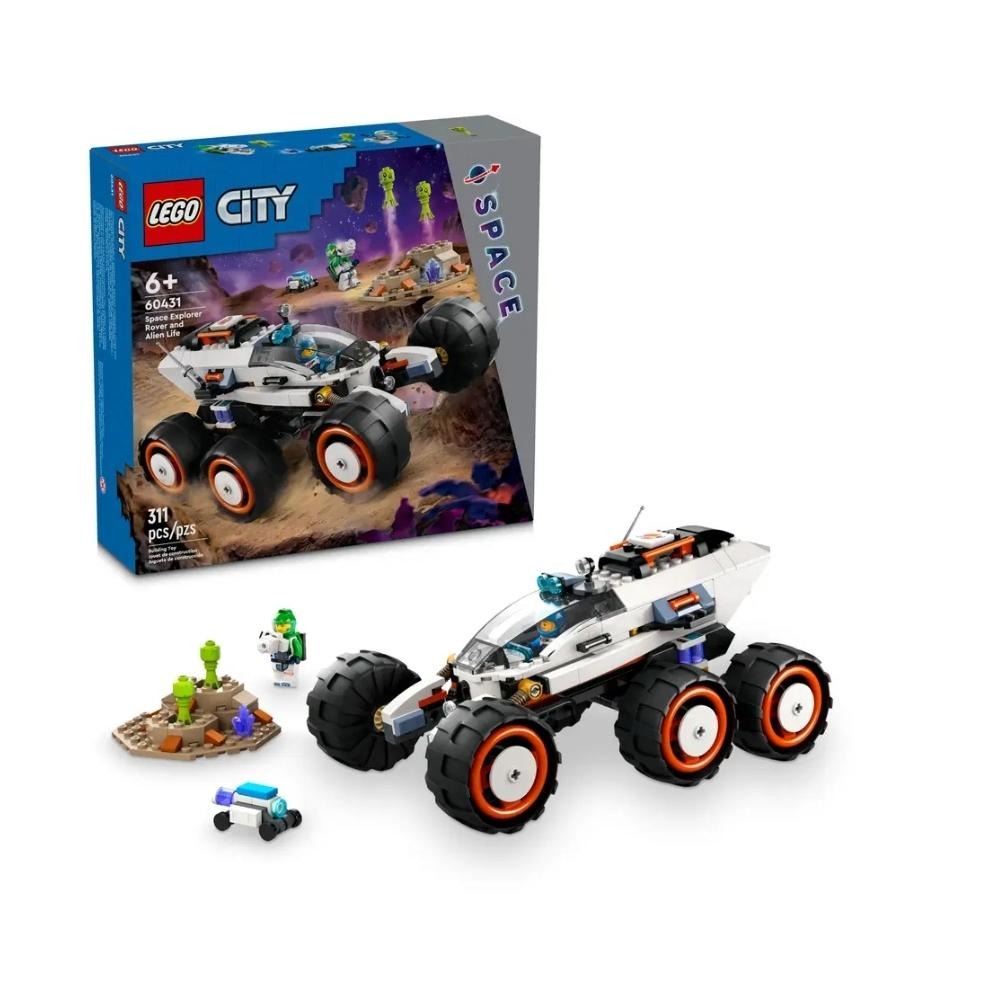 【磚星球】樂高 LEGO 60431 城市系列 太空探測車和外星生物 SpaceRover & Alien Life-細節圖2