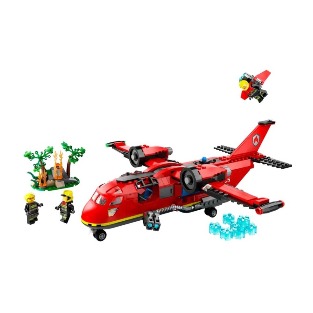 【磚星球】樂高 LEGO 60413 城市系列 消防救援飛機 Fire Rescue Plane-細節圖3