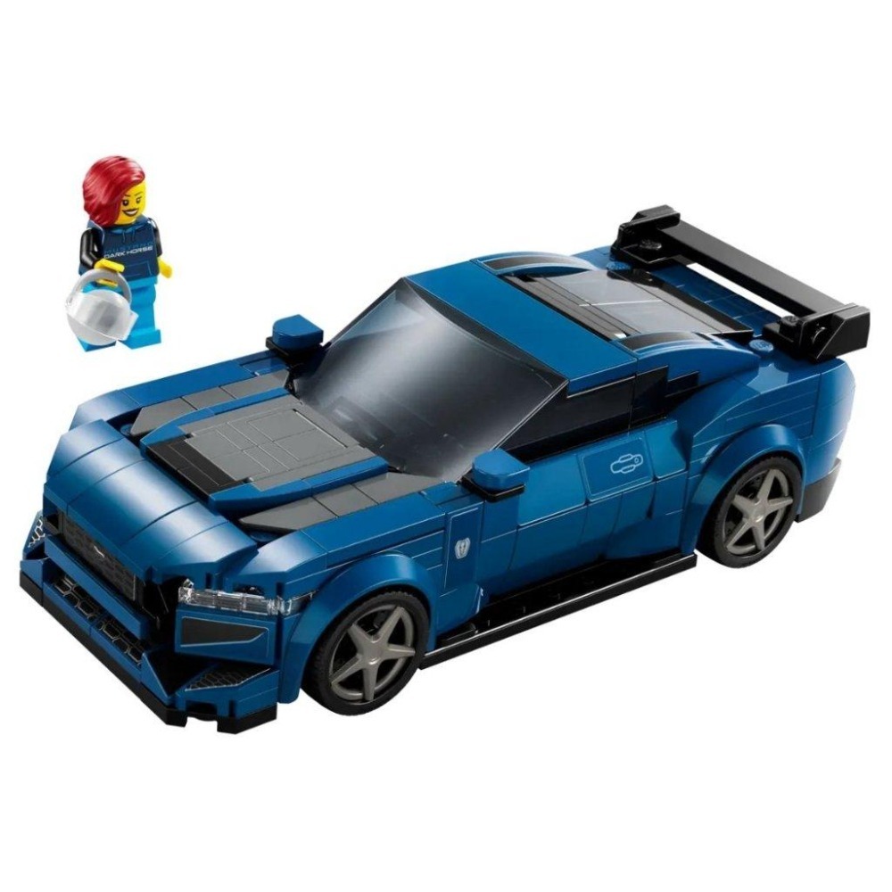 【磚星球】樂高 LEGO 76920 Speed系列 福特野馬 黑馬 Sports Car-細節圖3