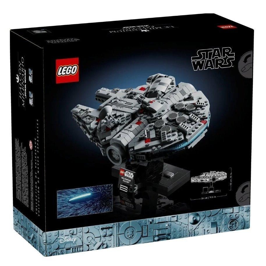 【磚星球】樂高 LEGO 75375 星際大戰系列 千年鷹號™ Millennium Falcon™-細節圖4