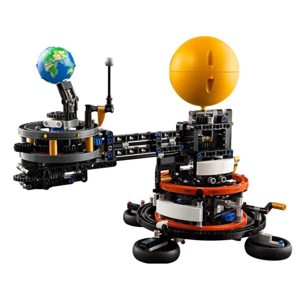 【磚星球】樂高 LEGO 42179 動力科技 軌道上的地球和月球 Earth &Moon in Orbit-細節圖3