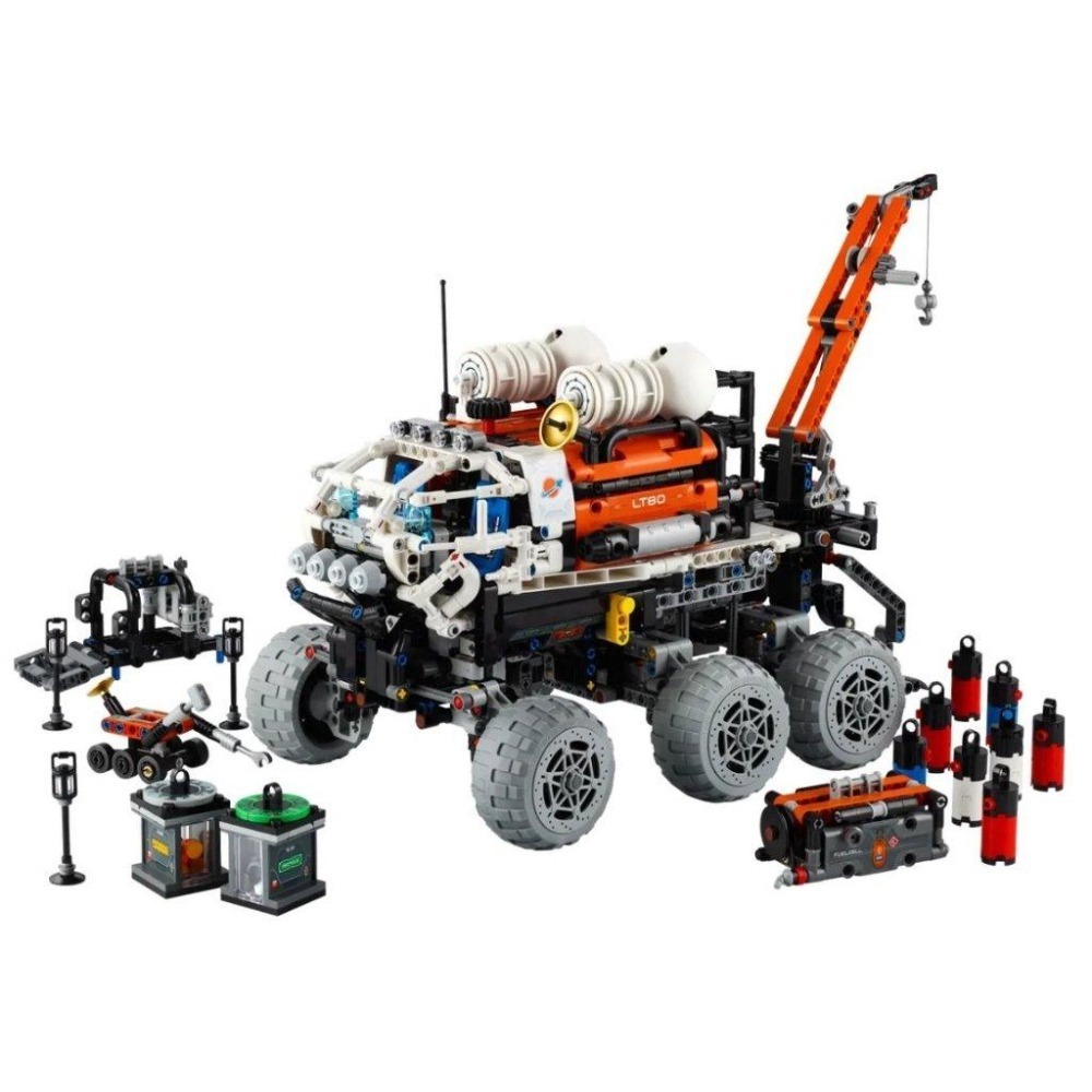 【磚星球】樂高 LEGO 42180 動力科技 火星船員探測車 Mars Crew Exploration Rover-細節圖3