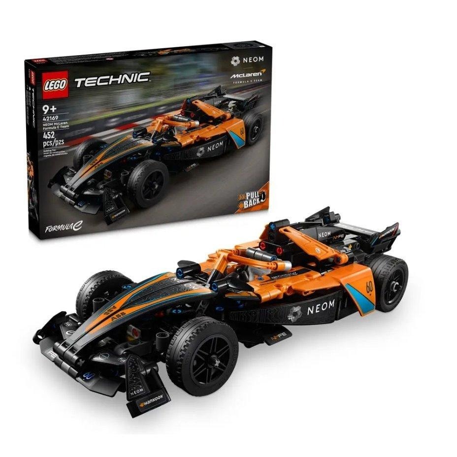 【磚星球】樂高 LEGO 42169 動力科技 NEOM麥拉倫Formula E RaceCar-細節圖2