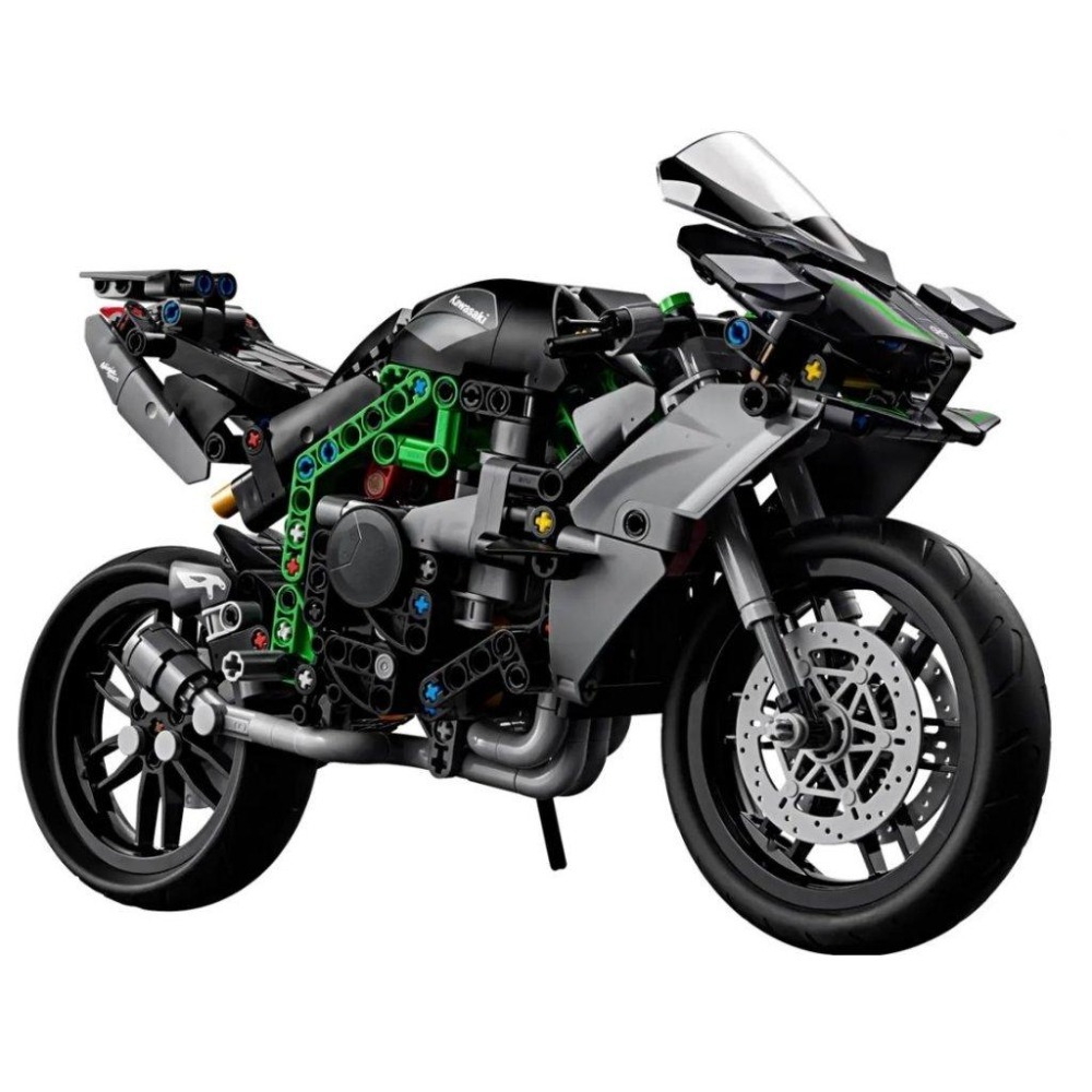 【磚星球】樂高 LEGO 42170 動力科技 川崎 Ninja H2R Kawasaki Ninja-細節圖3