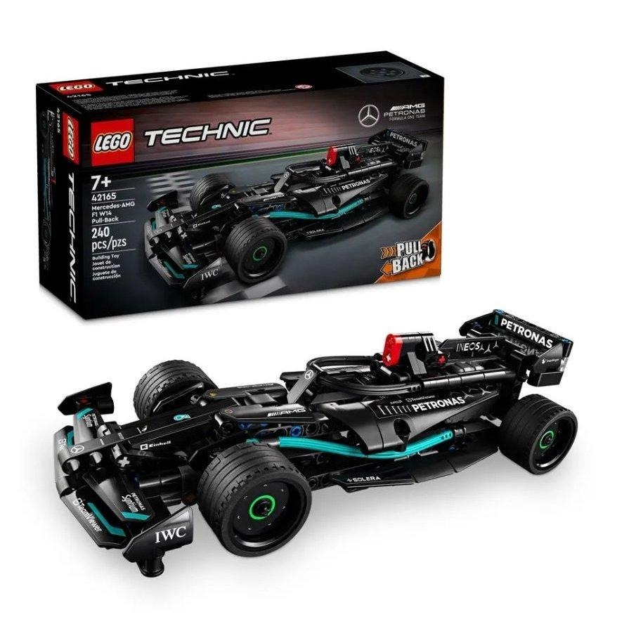 【磚星球】樂高 LEGO 42165 動力科技 Mercedes-AMG F1 W14迴力車-細節圖2