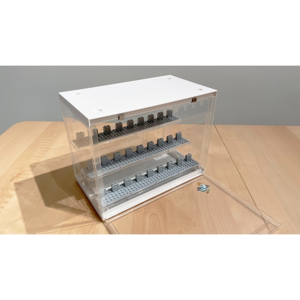 【磚星球】樂高 LEGO 樂高人偶展示盒 Display Box for minifigures-規格圖10