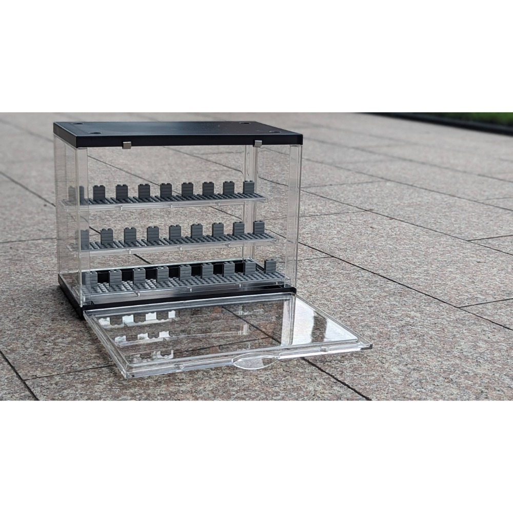 【磚星球】樂高 LEGO 樂高人偶展示盒 Display Box for minifigures-規格圖10