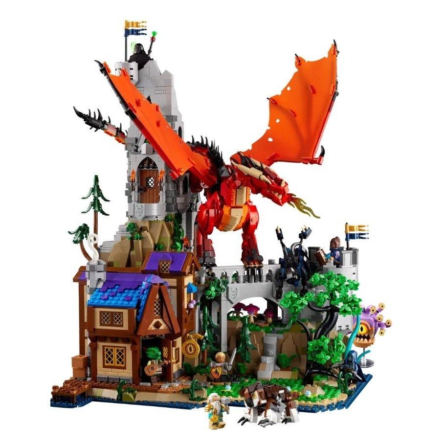 【磚星球】樂高 LEGO 21348 IDEAS 龍與地下城：紅龍傳奇 D&D: Red Dragon＇s Tale-細節圖3