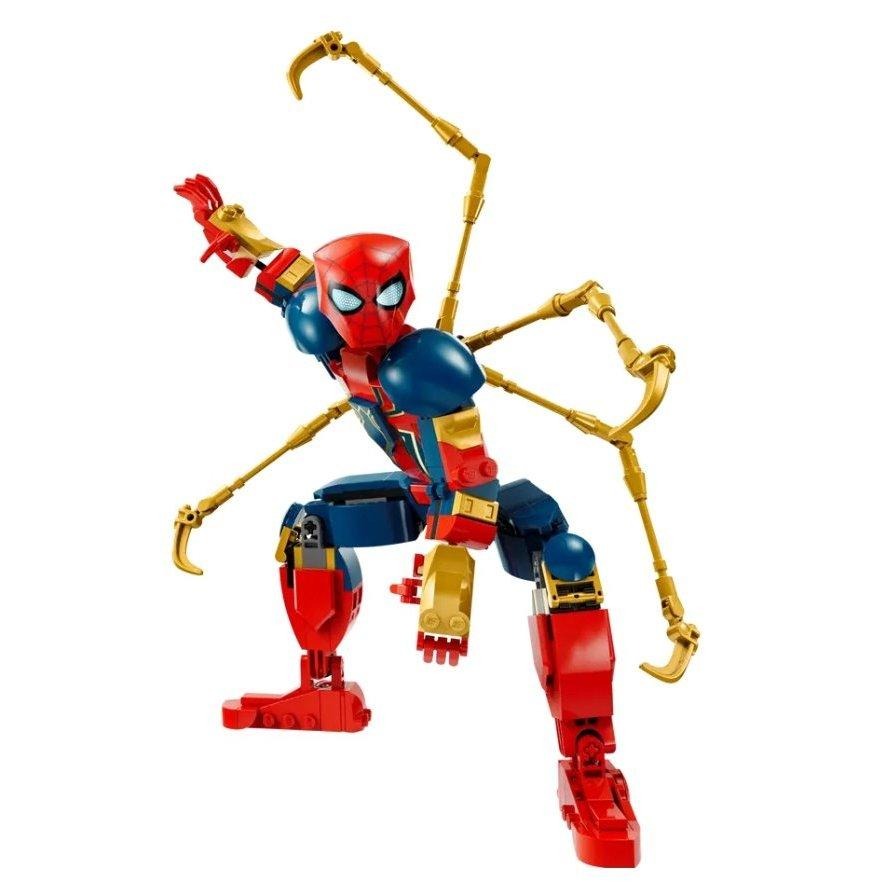 【磚星球】樂高 LEGO 76298 漫威系列 鋼鐵蜘蛛人 Iron Spider-Man Figure-細節圖3