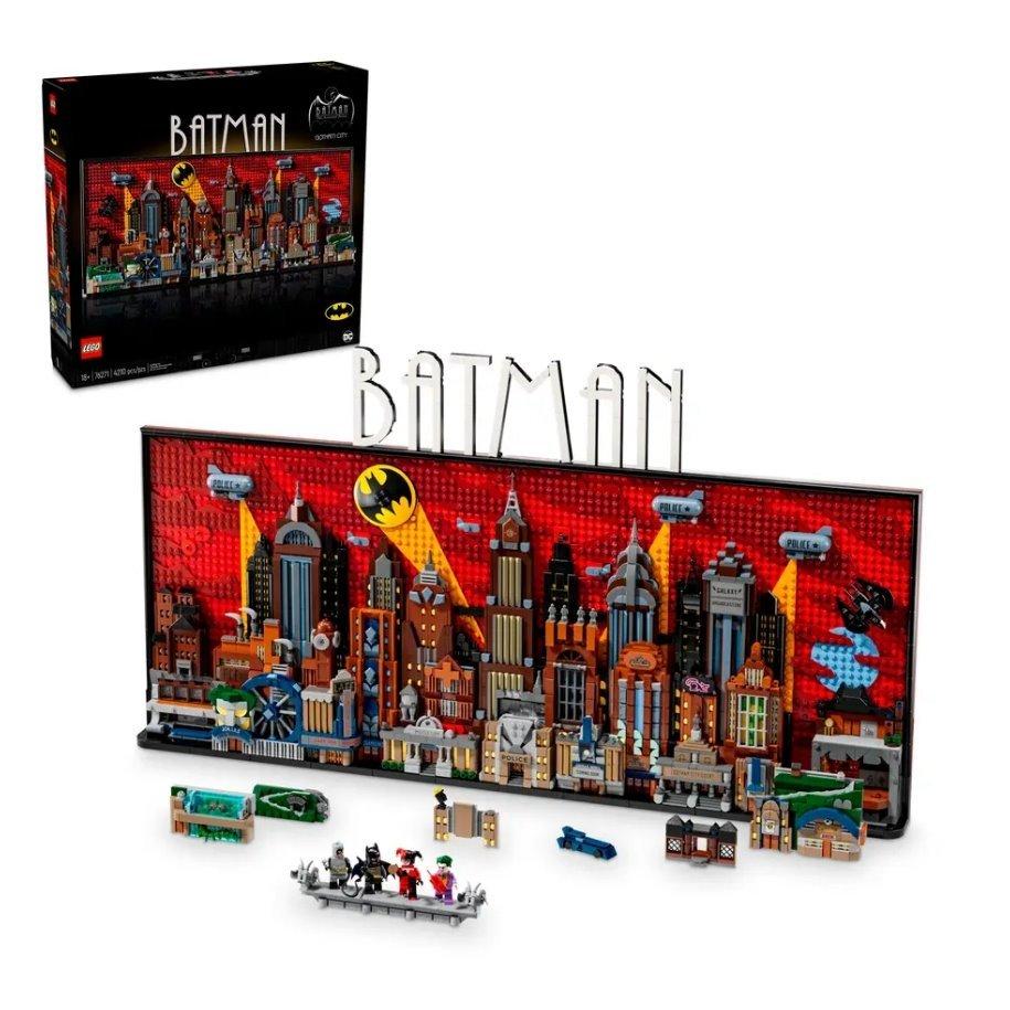 【磚星球】樂高 LEGO 76271 蝙蝠俠系列 高譚市天際線 The Animated Gotham City™-細節圖2