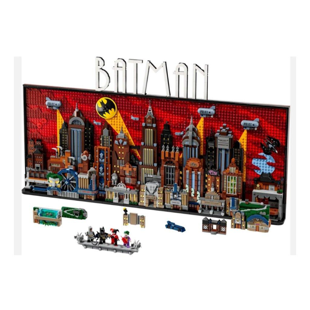 【磚星球】樂高 LEGO 76271 蝙蝠俠系列 高譚市天際線 The Animated Gotham City™-細節圖3