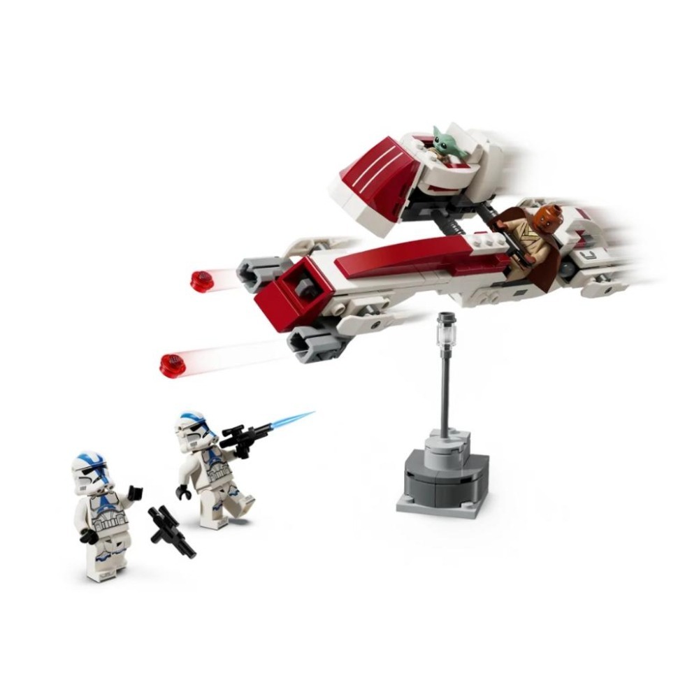 【磚星球】樂高 LEGO 75378 星際大戰系列 BARC 飛行摩托車逃脫 BARC Speeder™ Escape-細節圖4