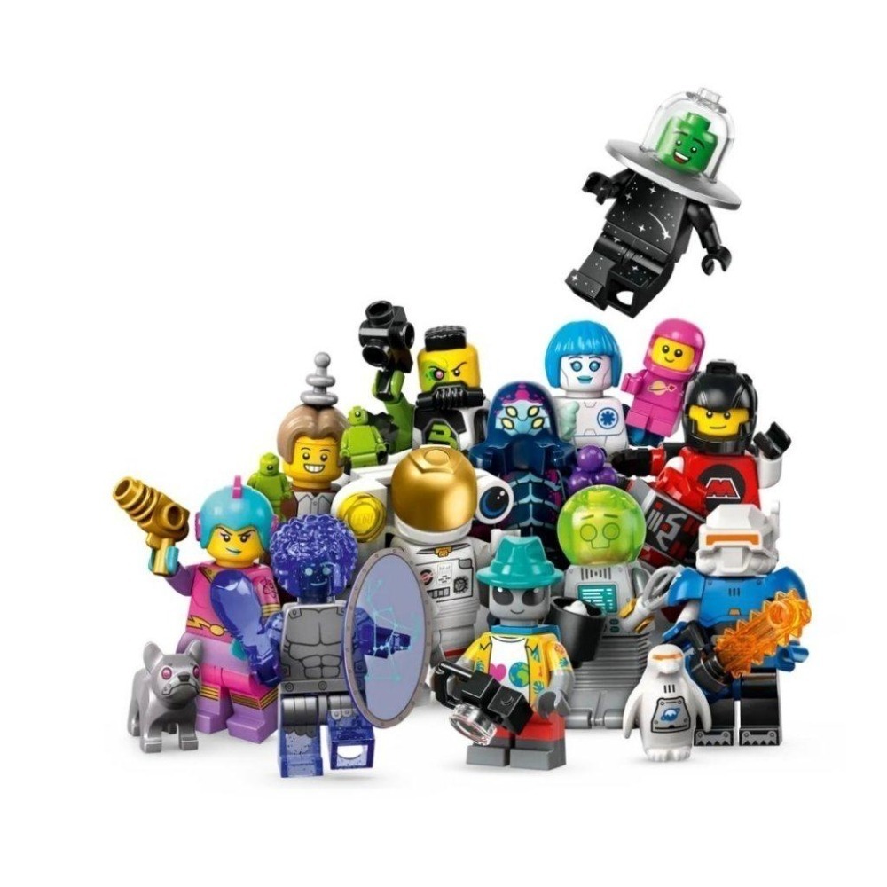 【磚星球】樂高 LEGO 71046 人偶包系列 第 26 代 太空 Series 26 Space-細節圖2