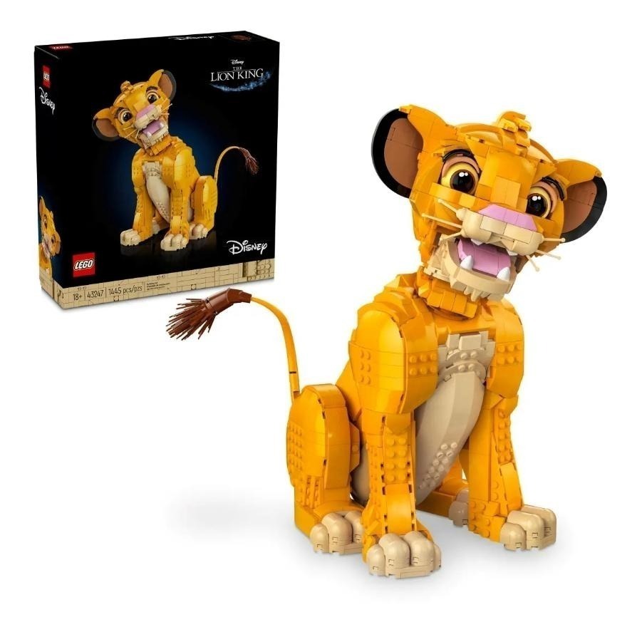 【磚星球】樂高 LEGO 43247 迪士尼系列  辛巴獅子王 Young Simba the Lion King-細節圖2