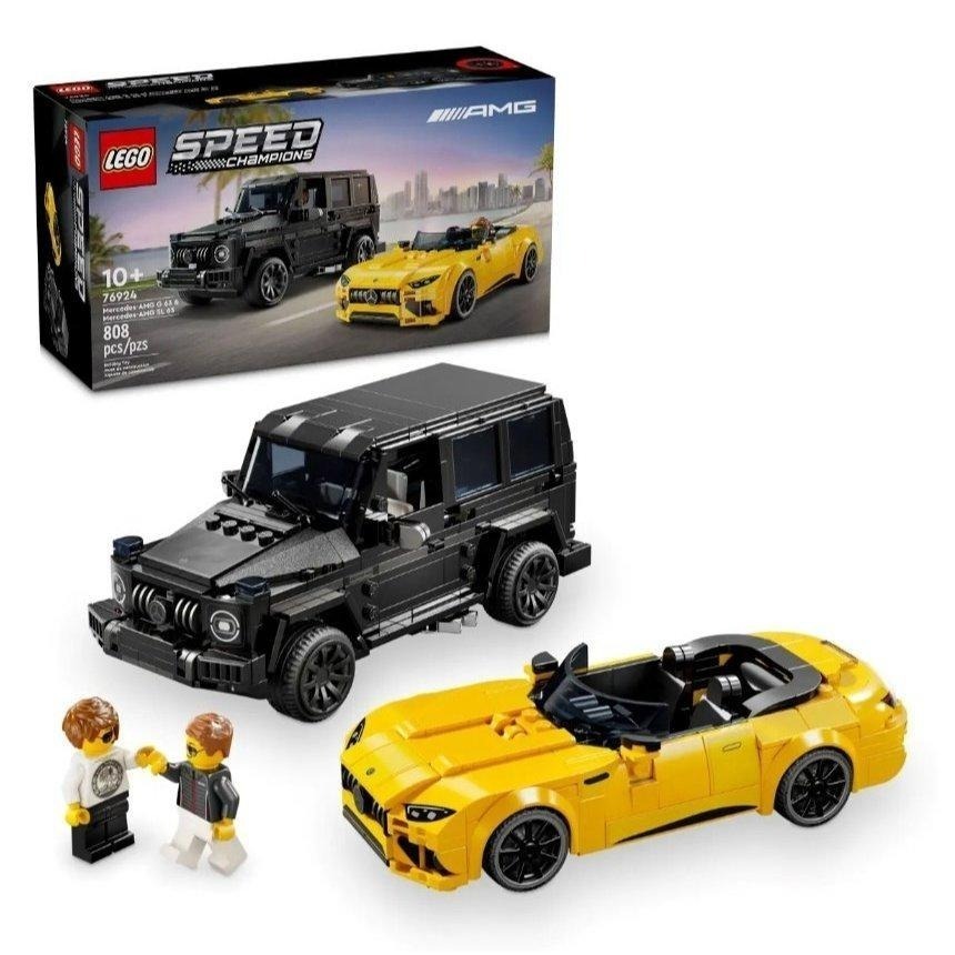 【磚星球】樂高 LEGO 76924 Speed系列 Mercedes-AMG G 63 & SL 63-細節圖2