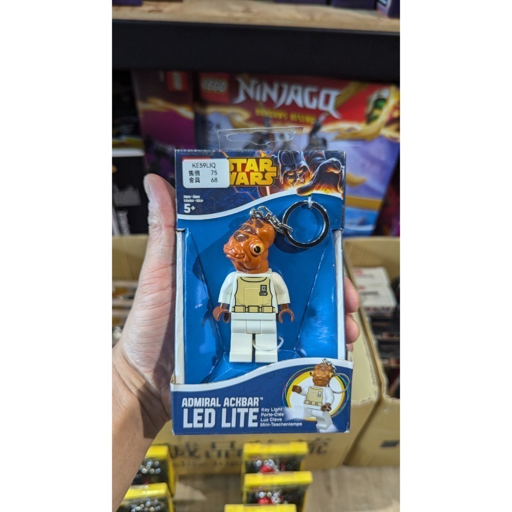 【磚星球】樂高 LEGO LED 鑰匙圈 星際大戰/DC/樂高玩電影/Friends 福利品出清-規格圖1