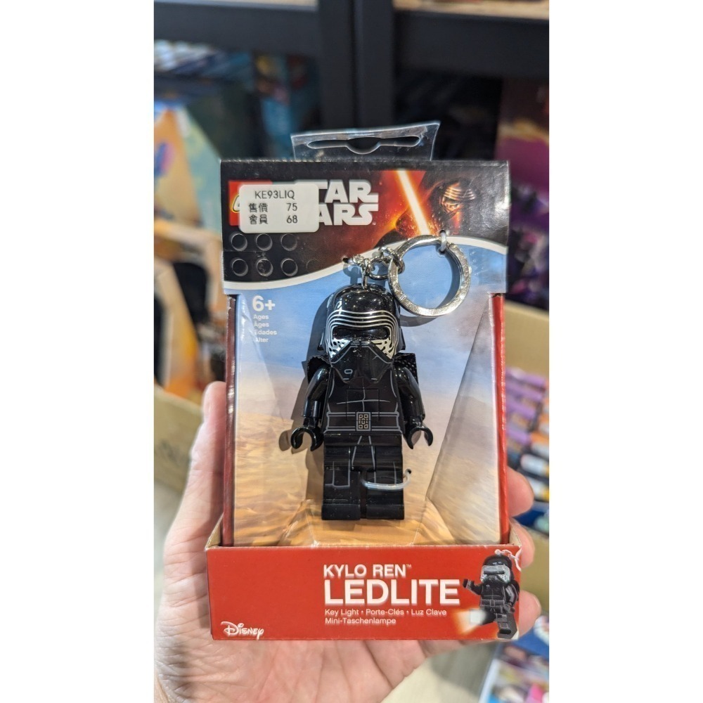 【磚星球】樂高 LEGO LED 鑰匙圈 星際大戰/DC/樂高玩電影/Friends 福利品出清-規格圖1