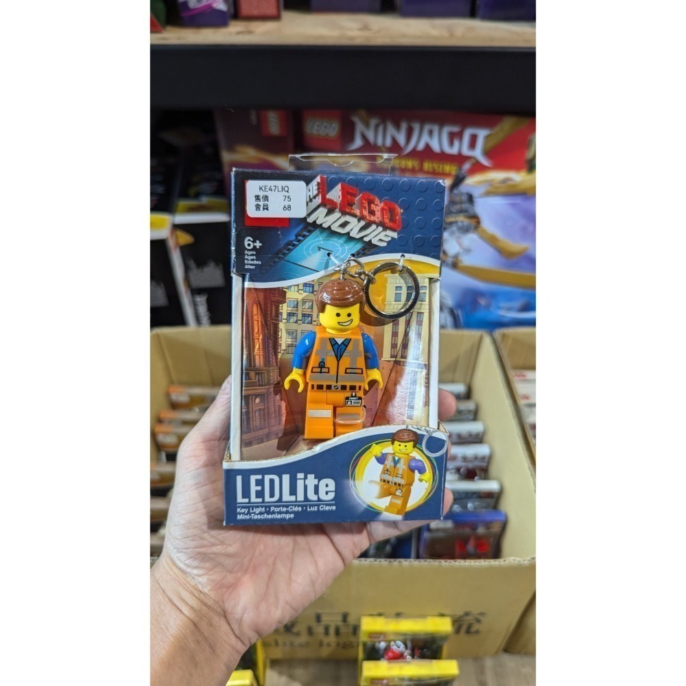 【磚星球】樂高 LEGO LED 鑰匙圈 星際大戰/DC/樂高玩電影/Friends 福利品出清-規格圖1