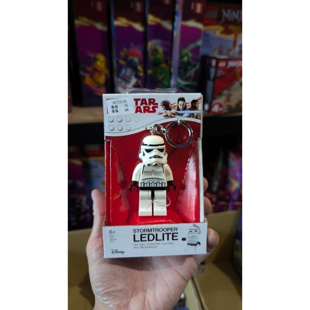 【磚星球】樂高 LEGO LED 鑰匙圈 星際大戰/DC/樂高玩電影/Friends 福利品出清-規格圖1