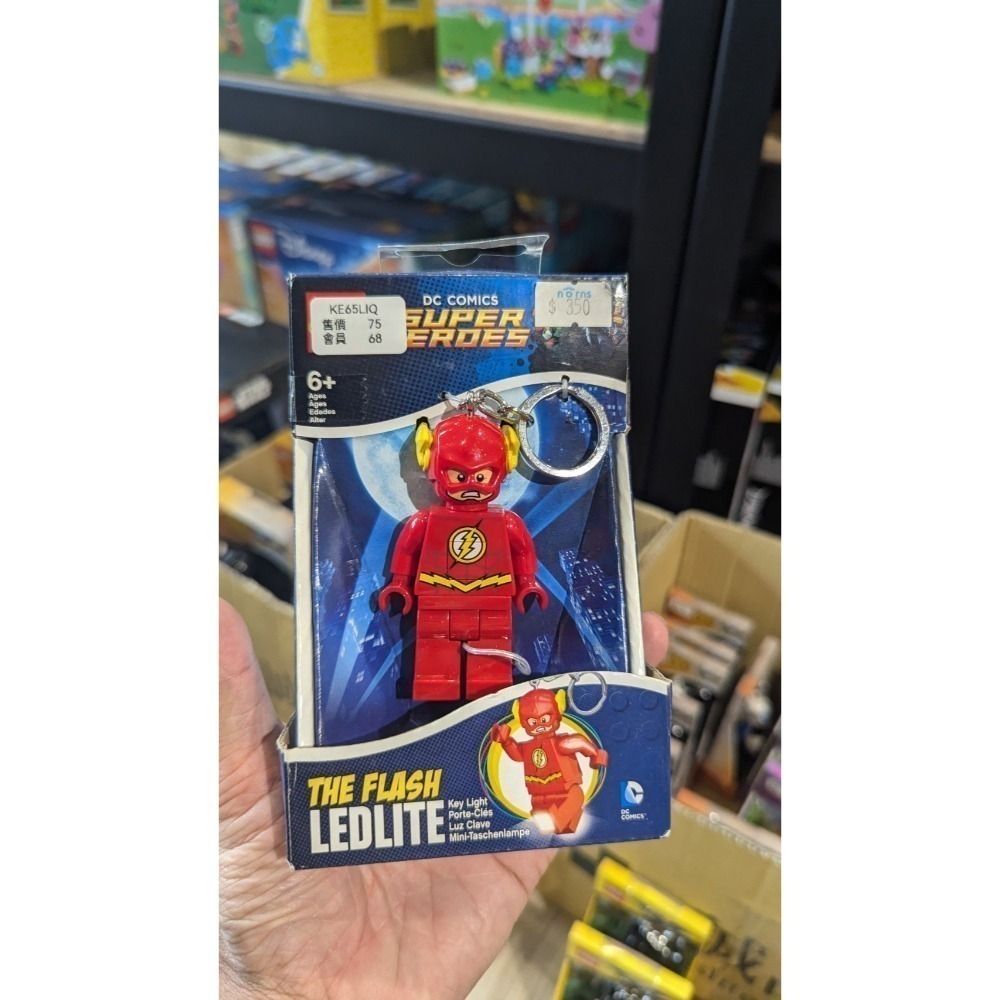 【磚星球】樂高 LEGO LED 鑰匙圈 星際大戰/DC/樂高玩電影/Friends 福利品出清-規格圖1