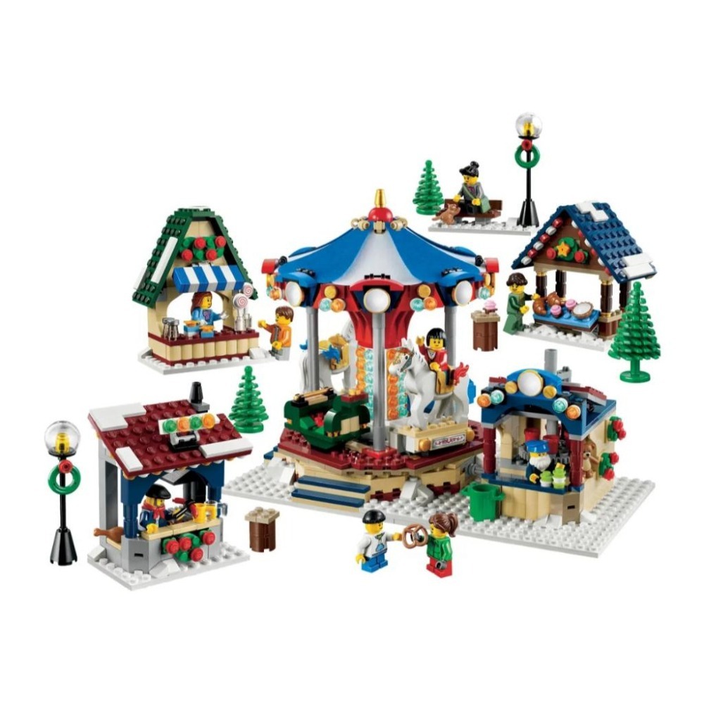 【磚星球】樂高 LEGO 10235 創意系列 冬季村莊市場 Winter Village Market-細節圖3