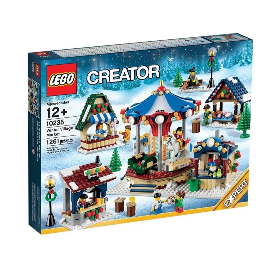 【磚星球】樂高 LEGO 10235 創意系列 冬季村莊市場 Winter Village Market-細節圖4