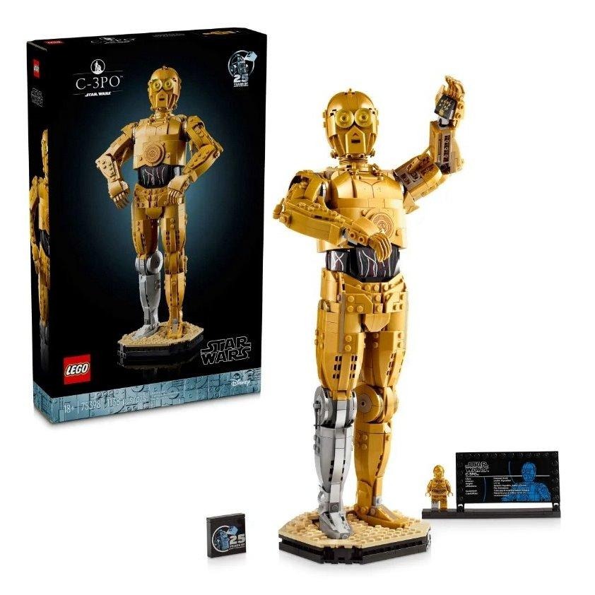 【磚星球】樂高 LEGO 75398 星際大戰系列 C-3PO™ 禮儀機器人 C-3PO™-細節圖2
