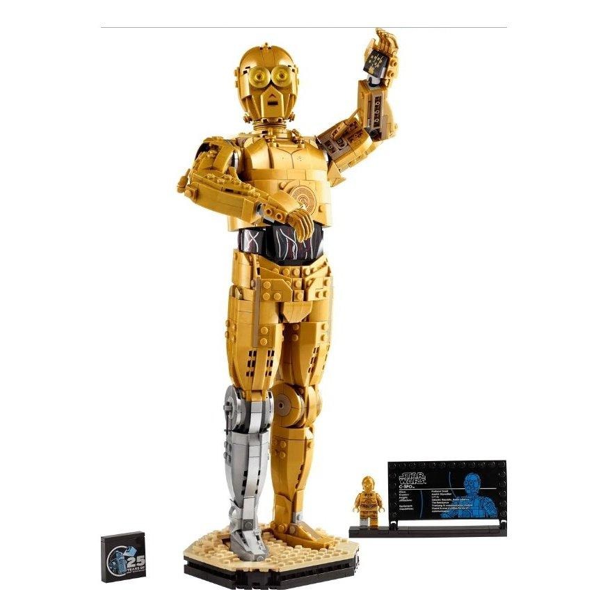 【磚星球】樂高 LEGO 75398 星際大戰系列 C-3PO™ 禮儀機器人 C-3PO™-細節圖3