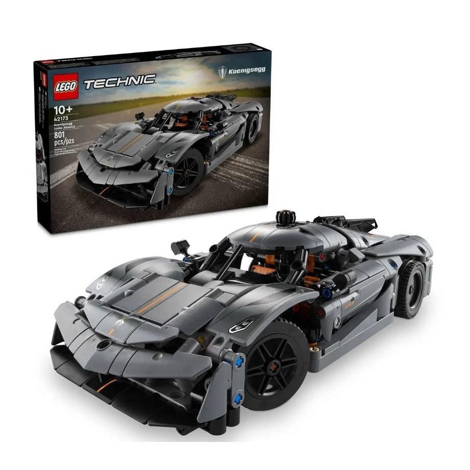 【磚星球】樂高 LEGO 42173 動力科技 Koenigsegg Jesko Absolut Grey-細節圖2