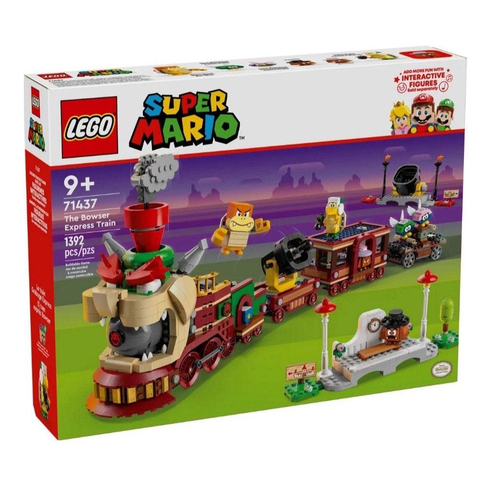 【磚星球】樂高 LEGO 71437 瑪莉歐系列 庫巴特快列車 The Bowser Express Train-細節圖2