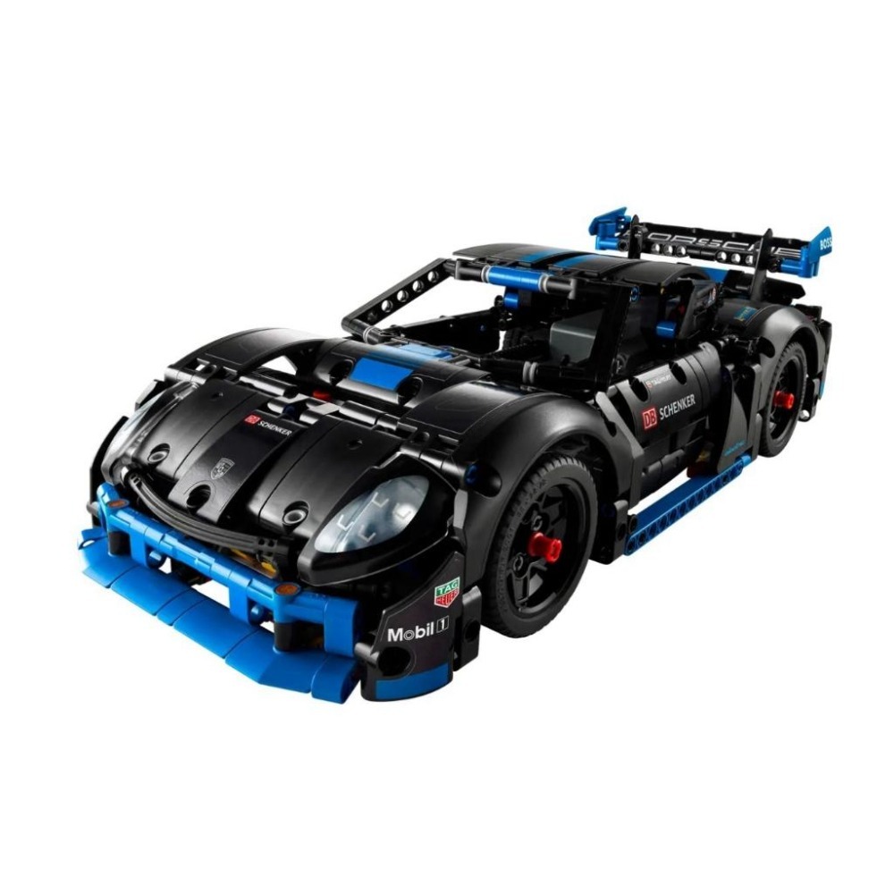 【磚星球】樂高 LEGO 42176 動力科技 保時捷 Porsche GT4 e-Performance Car-細節圖3