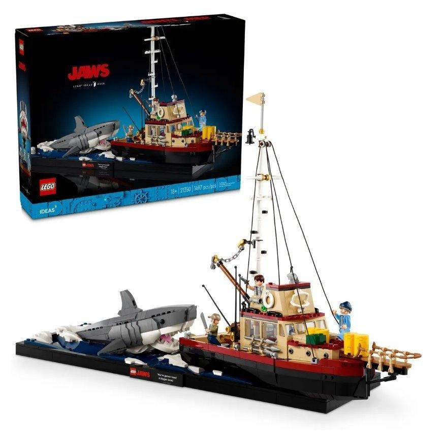 【磚星球】樂高 LEGO 21350 IDEAS 大白鯊 Jaws-細節圖2