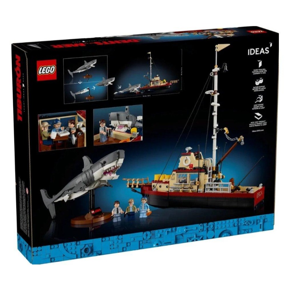 【磚星球】樂高 LEGO 21350 IDEAS 大白鯊 Jaws-細節圖4