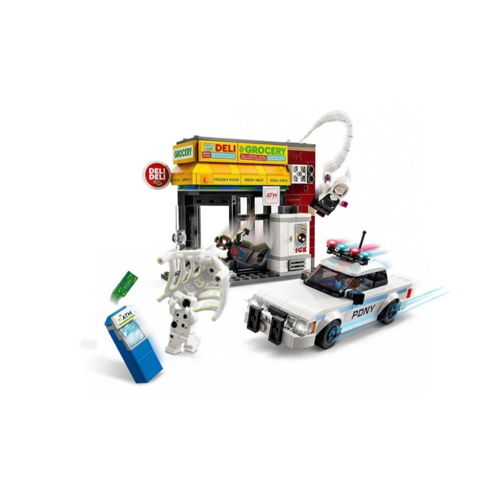 【磚星球】樂高 LEGO 76311 漫威系列 蜘蛛宇宙：邁爾斯摩拉斯大戰斑點人 Miles vs. the Spot-細節圖3