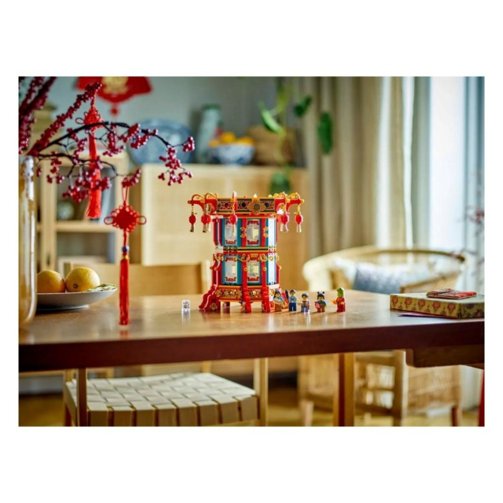 【磚星球】樂高 LEGO 80116 中國新年系列 福來運轉燈 Trotting Lantern-細節圖6