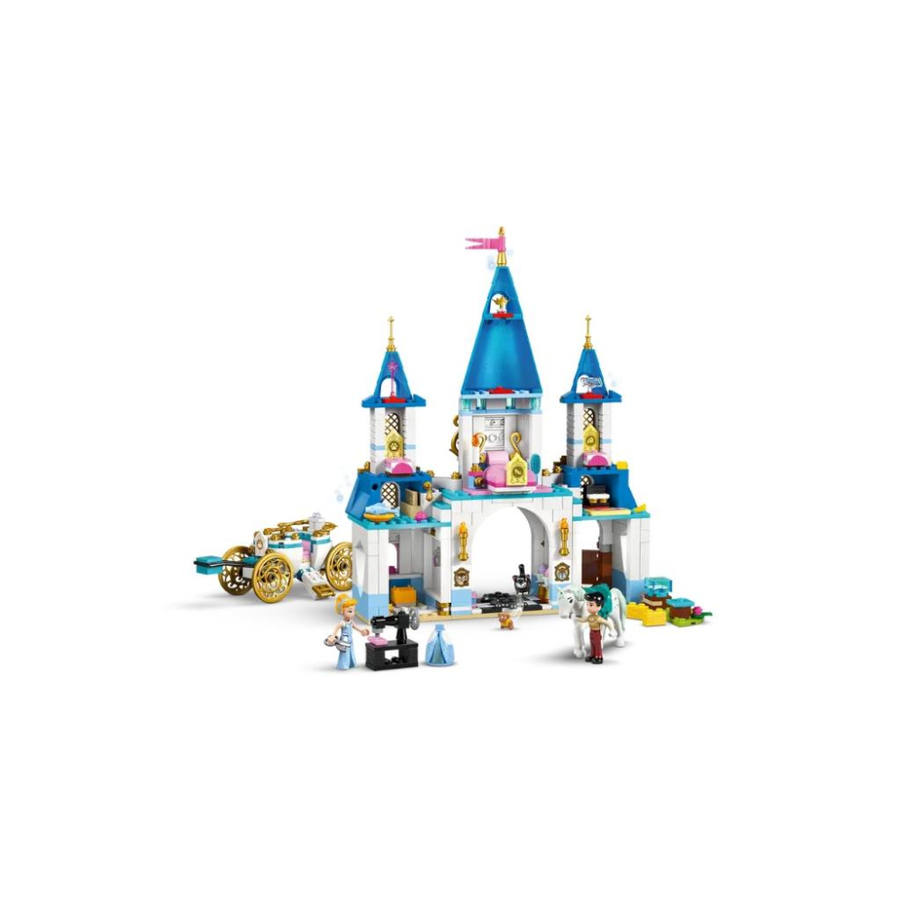 【磚星球】樂高 LEGO 43275 迪士尼系列 灰姑娘城堡和馬車 Cinderella Castle&Carriage-細節圖2