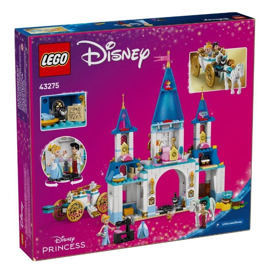 【磚星球】樂高 LEGO 43275 迪士尼系列 灰姑娘城堡和馬車 Cinderella Castle&Carriage-細節圖3