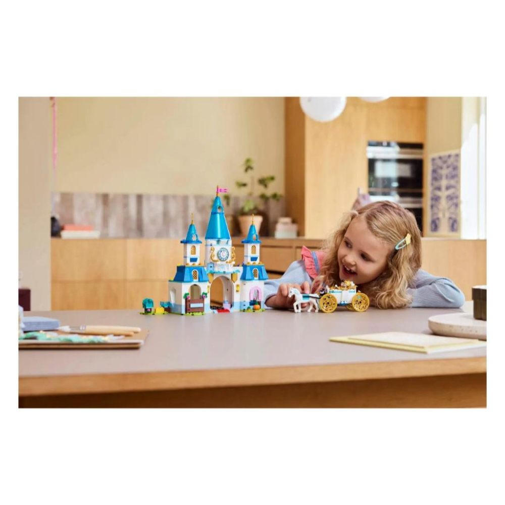 【磚星球】樂高 LEGO 43275 迪士尼系列 灰姑娘城堡和馬車 Cinderella Castle&Carriage-細節圖4