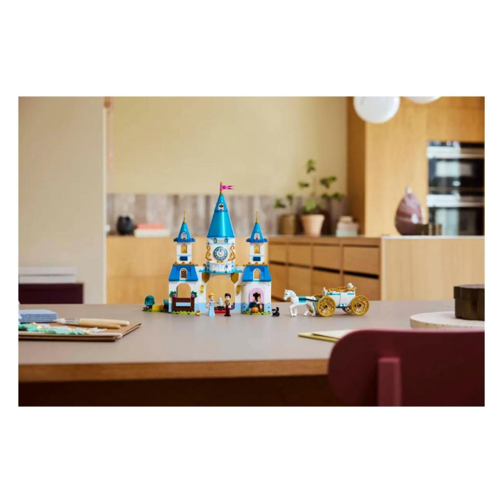 【磚星球】樂高 LEGO 43275 迪士尼系列 灰姑娘城堡和馬車 Cinderella Castle&Carriage-細節圖5