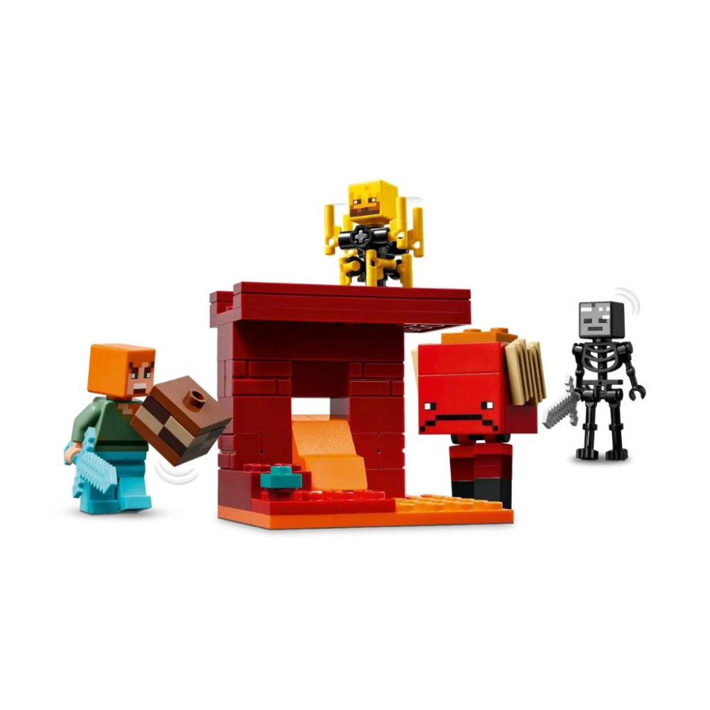 【磚星球】樂高 LEGO 21266 當個創世神 下界熔岩之戰 The Nether Lava Battle-細節圖2