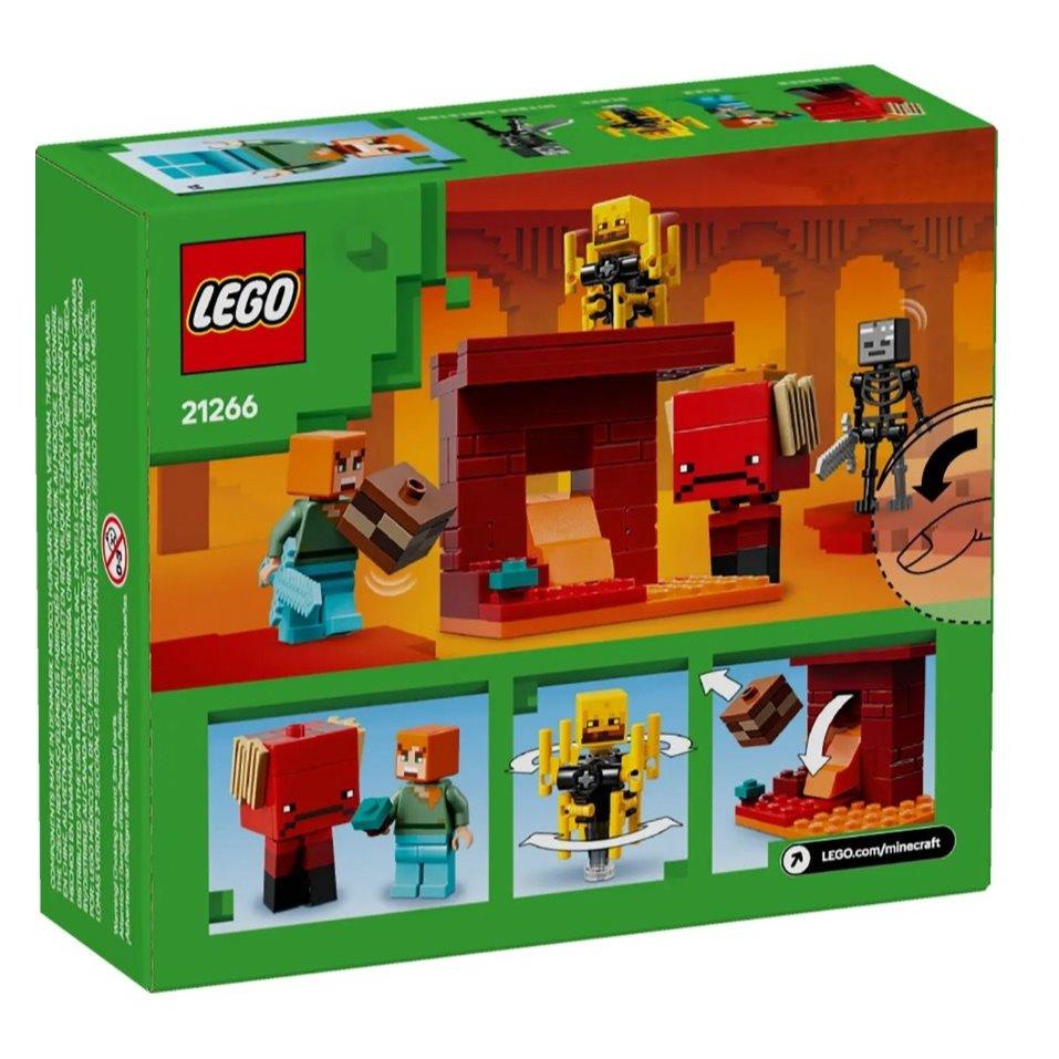 【磚星球】樂高 LEGO 21266 當個創世神 下界熔岩之戰 The Nether Lava Battle-細節圖3