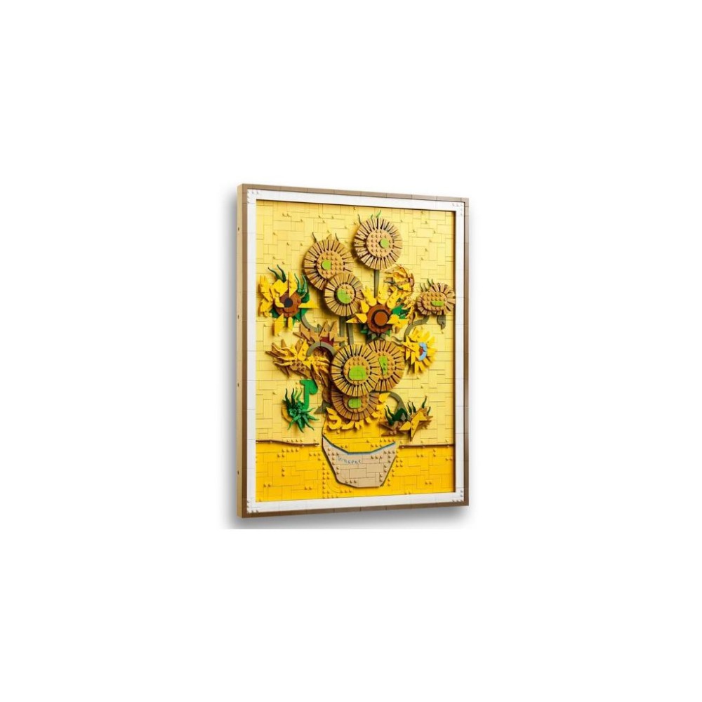 【磚星球】樂高 LEGO 31215 ART藝術 梵谷 向日葵 Vincent van Gogh Sunflowers-細節圖3