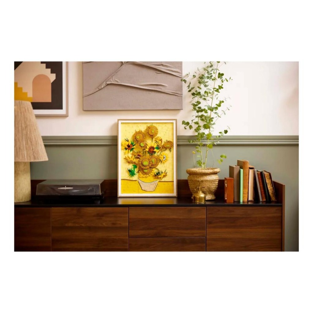 【磚星球】樂高 LEGO 31215 ART藝術 梵谷 向日葵 Vincent van Gogh Sunflowers-細節圖6