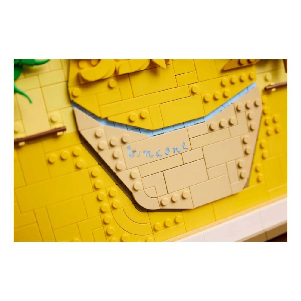 【磚星球】樂高 LEGO 31215 ART藝術 梵谷 向日葵 Vincent van Gogh Sunflowers-細節圖7